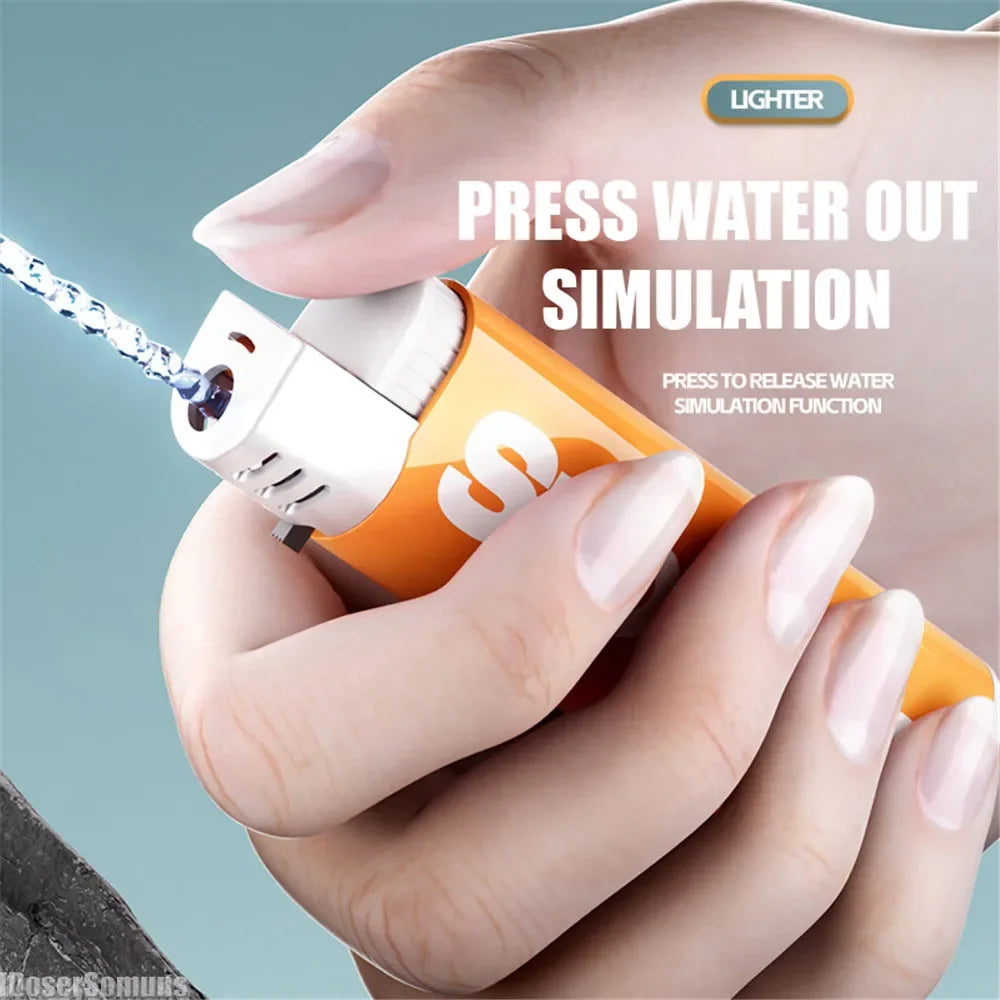 Funny Lighter Water Gun Gadget