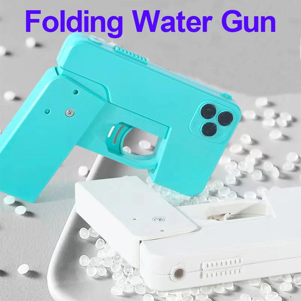 Folding iPhone Water Gun Toy For Kids