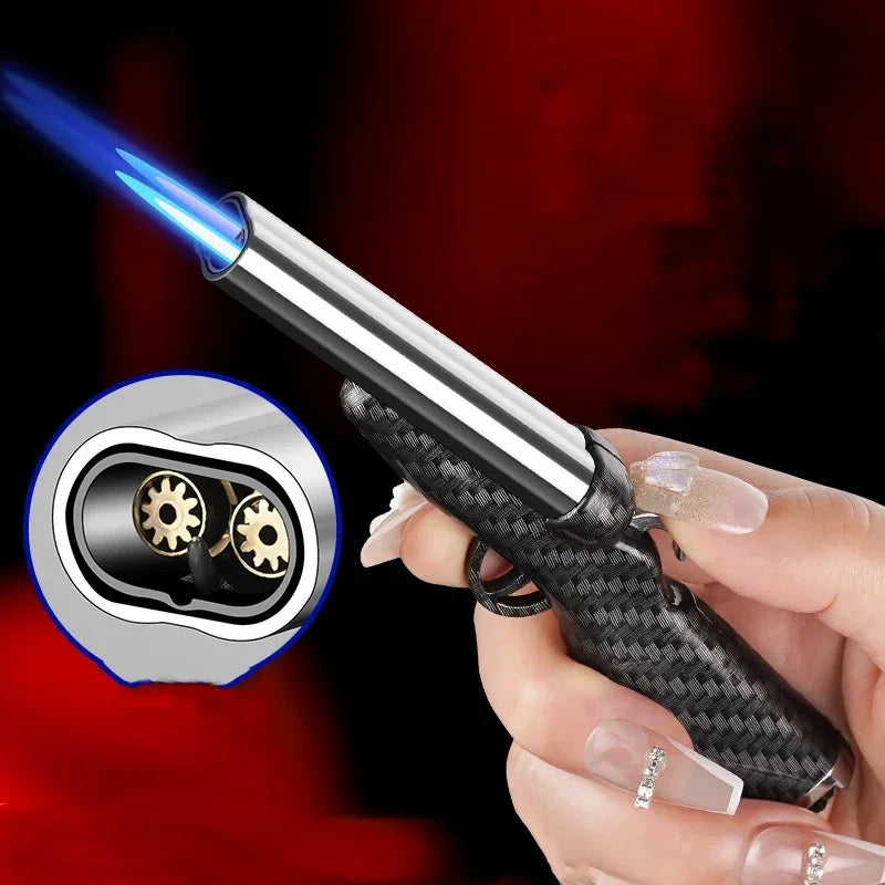 Windproof Double Flame Gun Lighter